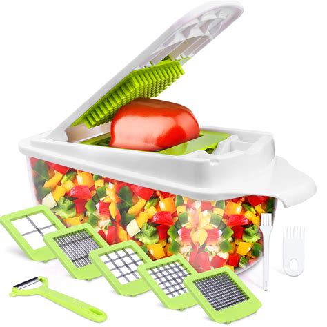 Veggie dicer by magic bullet